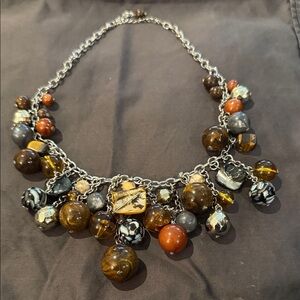 Elegant Multi-Color Beaded Necklace